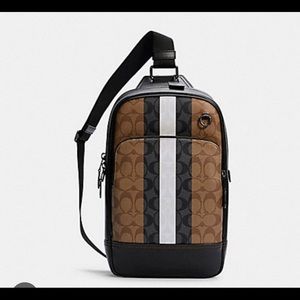 Coach Sling Crossbody Backpack